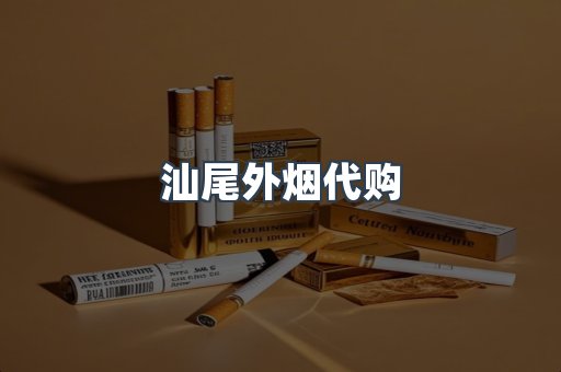 汕尾外烟代购